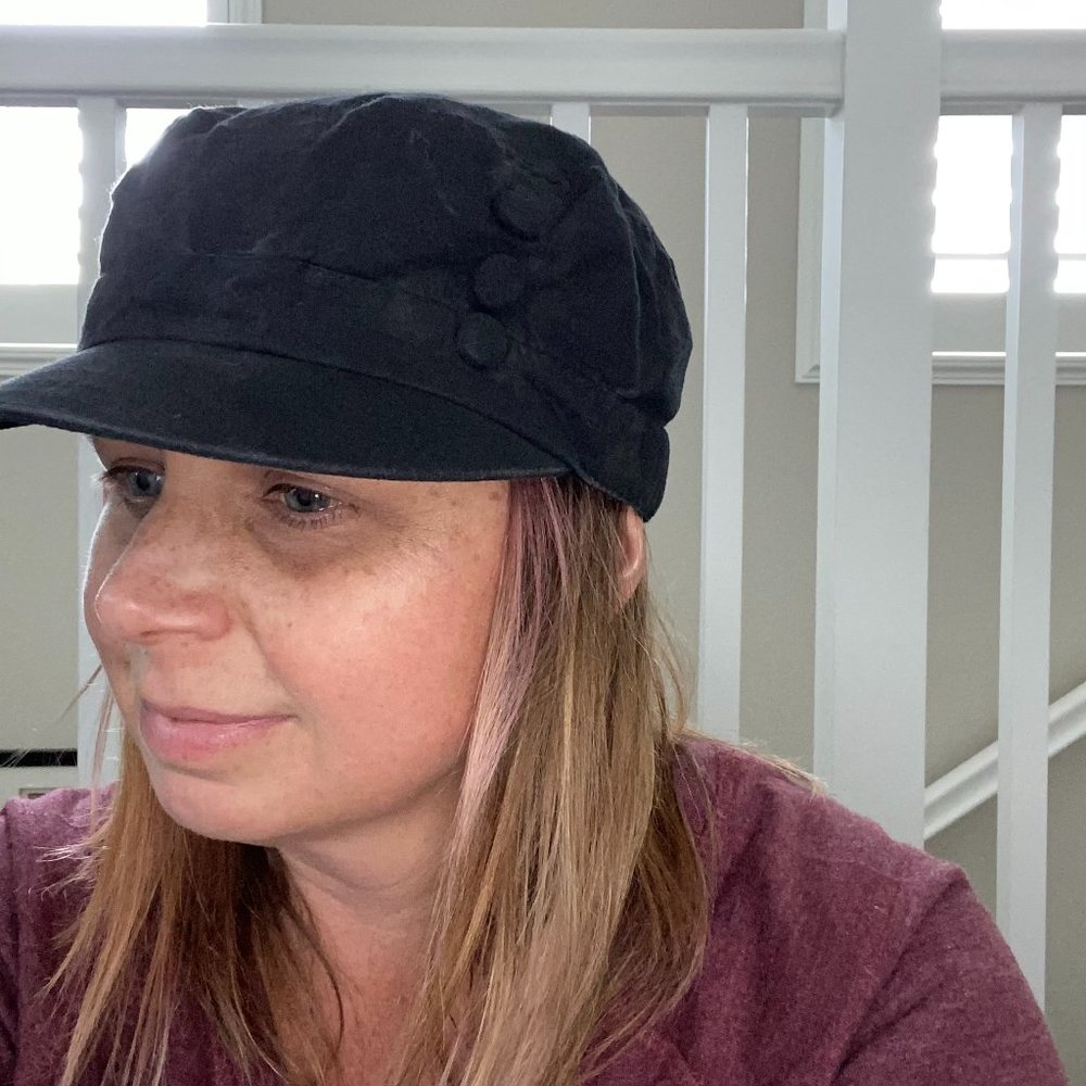 Black Ladies Baseball Style Hat